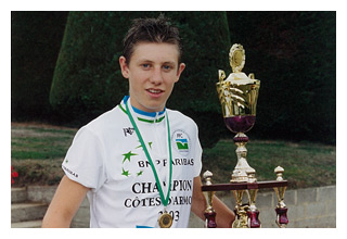 2003 : Champion des Côtes d'Armor Cadet