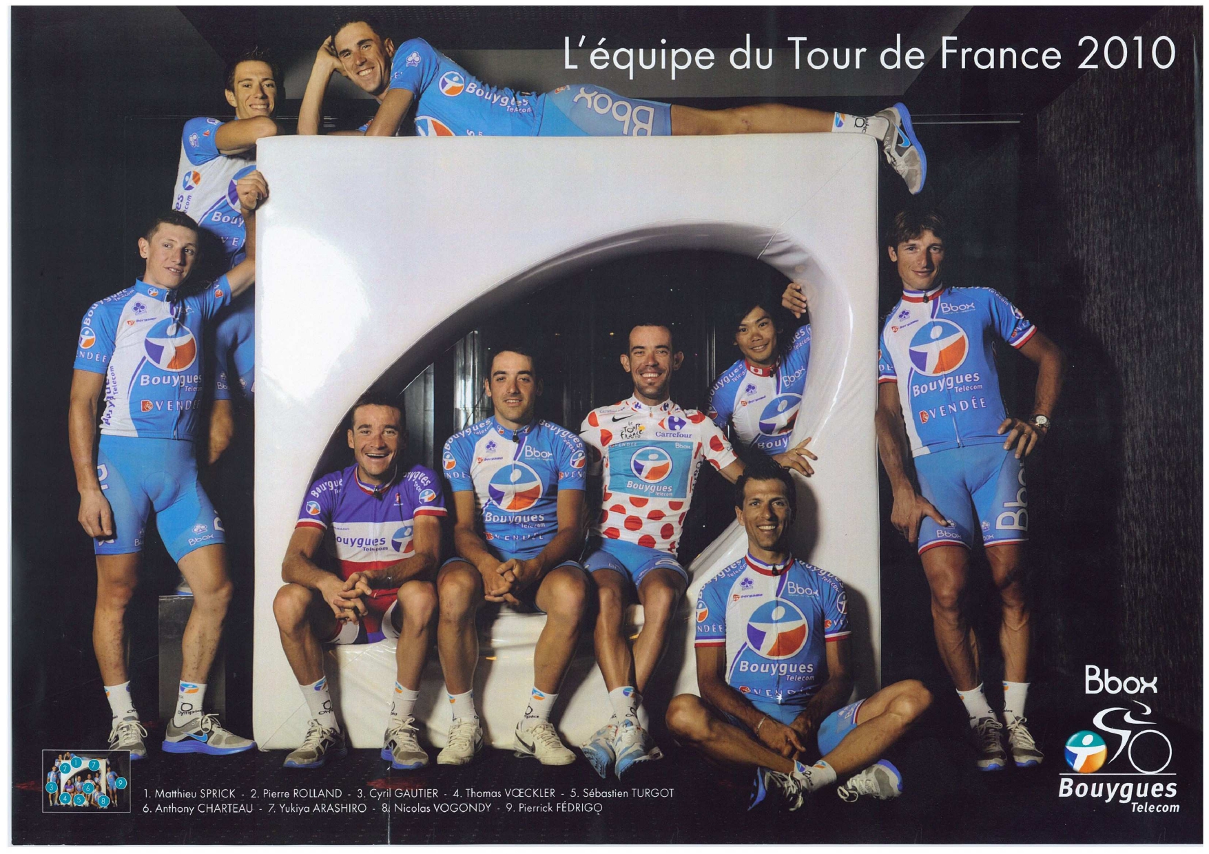2010 : son premier Tour de France